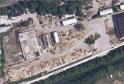 Aerial view of Construction & Mining Service, Inc