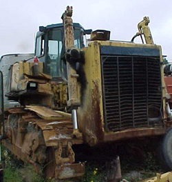 Machine before rebuild